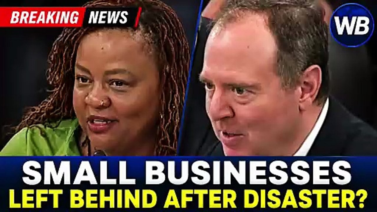 Senator Schiff Questions Disaster-Hit Business Owner on SBA Aid and Small Business Recovery