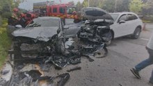 전남광주 하남산단 근처 도로에서 연쇄 충돌...6명 중경상 / YTN