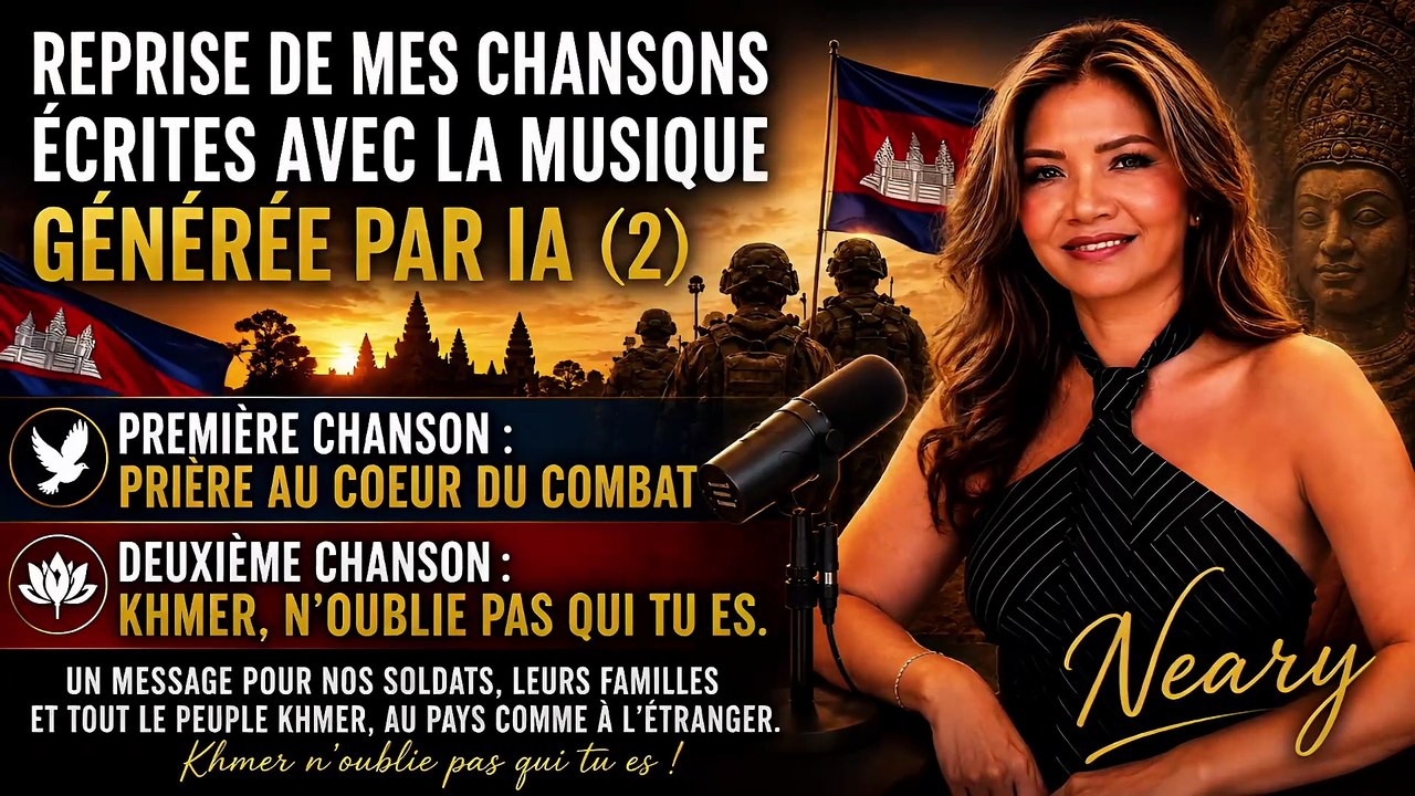 Reprise de mes chansons écrites avec la musique...