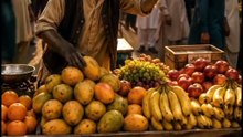 🐒 He Opened a Fruit Stall in Pakistan… But Nobody Expected THIS! 😂🍎