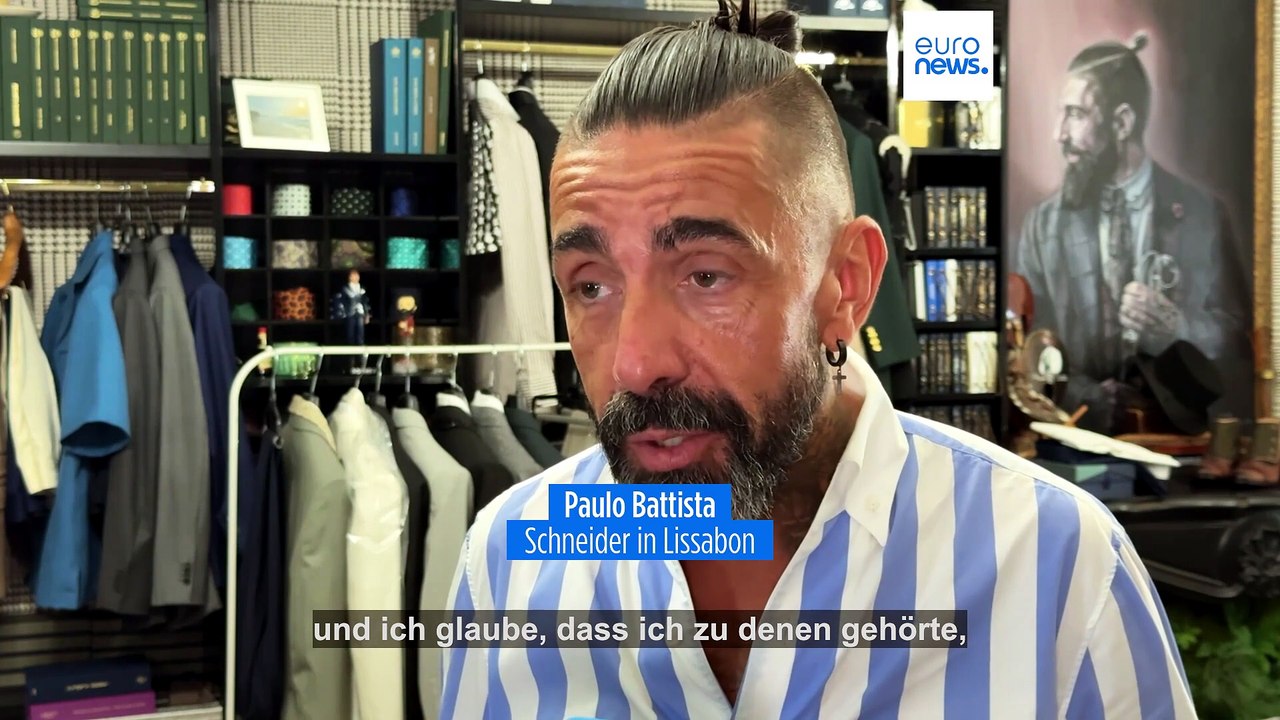 Tradition Maßanzug: Wie ein Schneider in Portugal gegen Fast Fashion kämpft