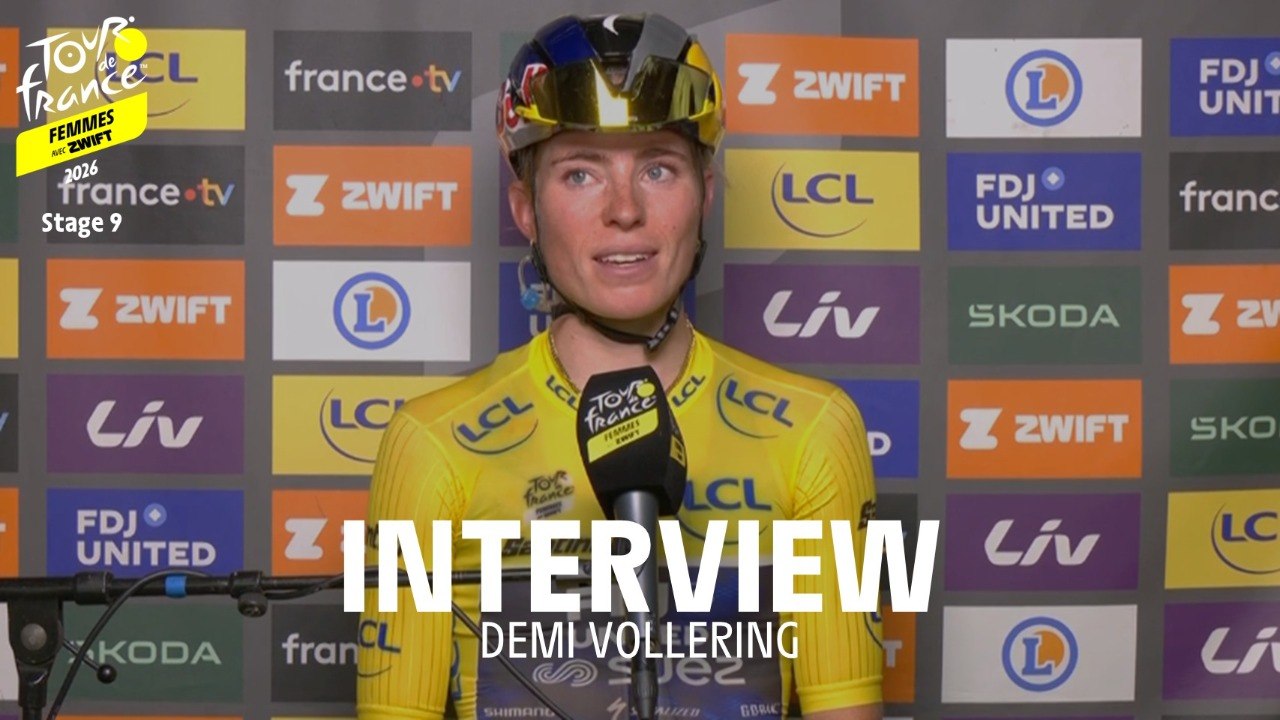 Tour de France Femmes avec Zwift 2026 - Stage 9 Post-race interview