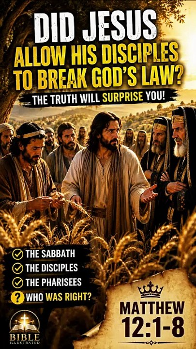 Did Jesus Break the Sabbath? | Matthew 12:1–8.