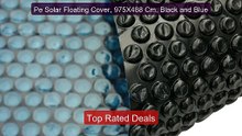 Pe Solar Floating Cover, 975X488 Cm, Black and Blue -- Hot Deal 2026 | Limited Offer!