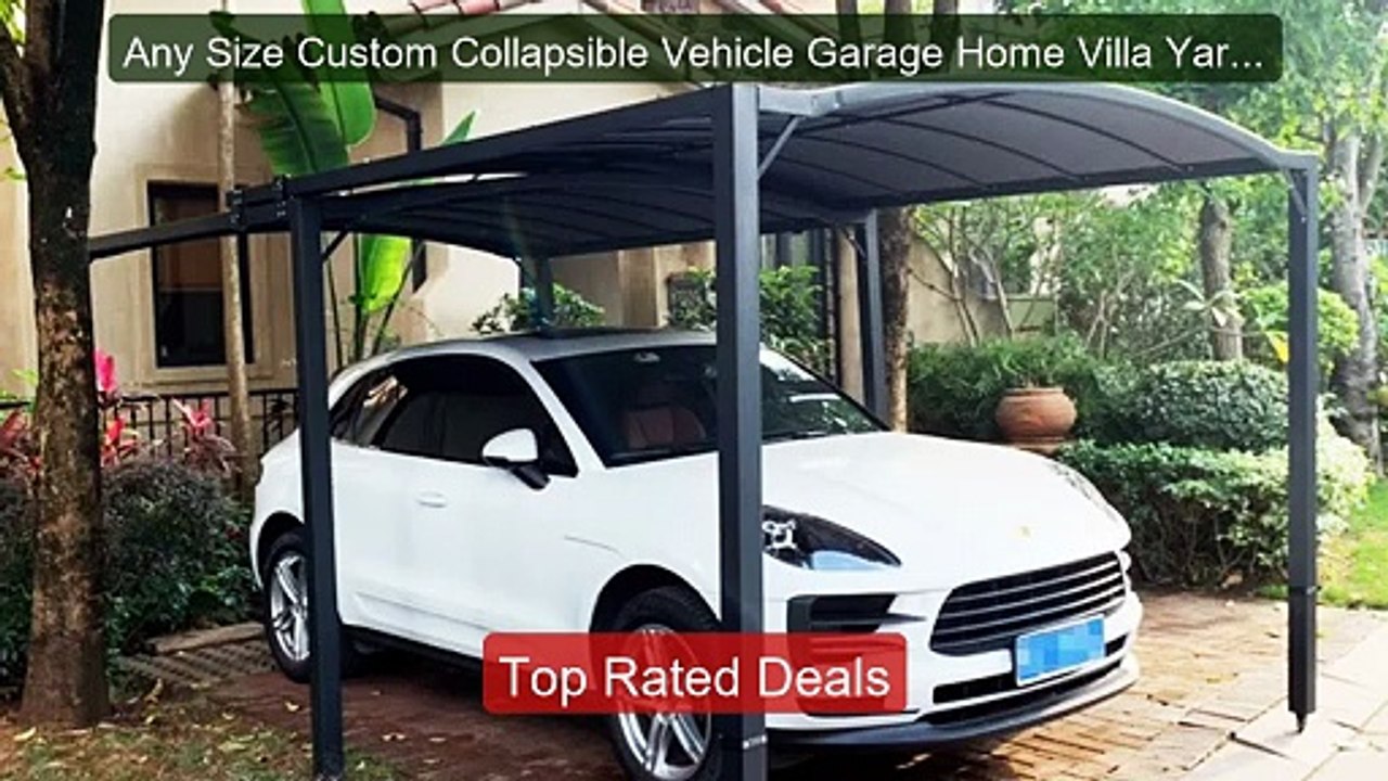 Any Size Custom Collapsible Vehicle Garage Home Villa Yard High St... -- Best Deal 2026 | Shop Now!