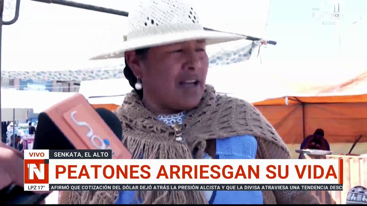 Peatones arriesgan su vida