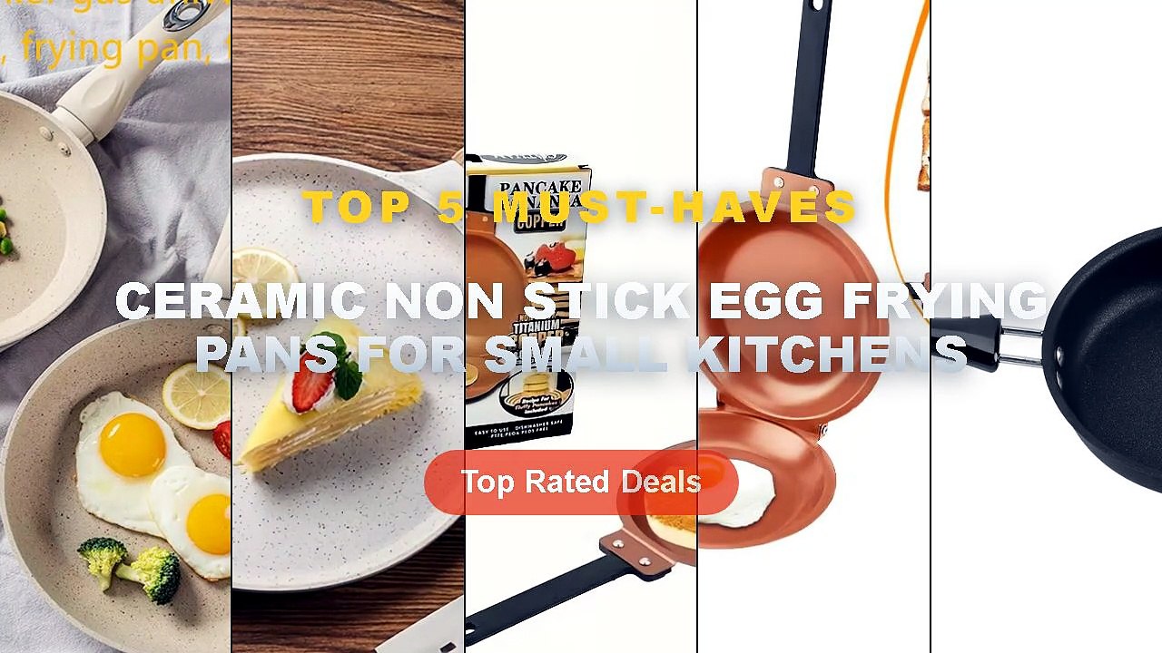 Top 5 Best Ceramic Non Stick Egg Frying Pans Fo...