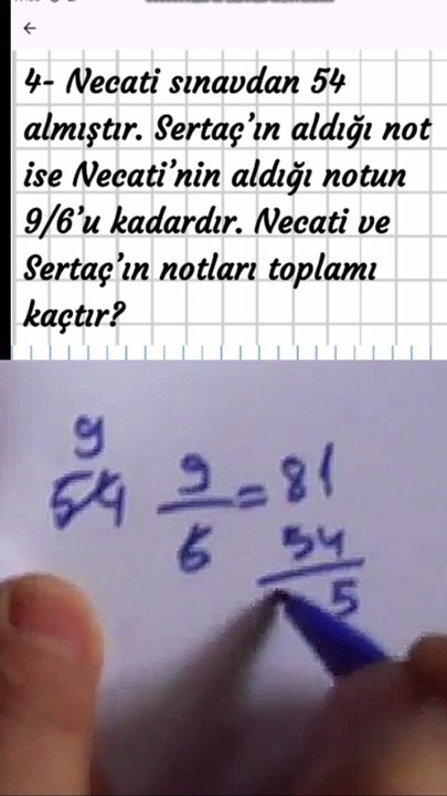 3.5- Kesir Problemleri - 6. Sınıf Matematik