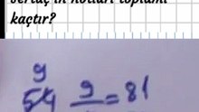 3.5- Kesir Problemleri - 6. Sınıf Matematik