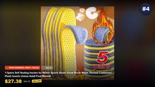 Best Heated Insoles And Thermal Socks For Winter Feet on AliExpress | Review - Winter Heated Insoles USB Heating Insoles...