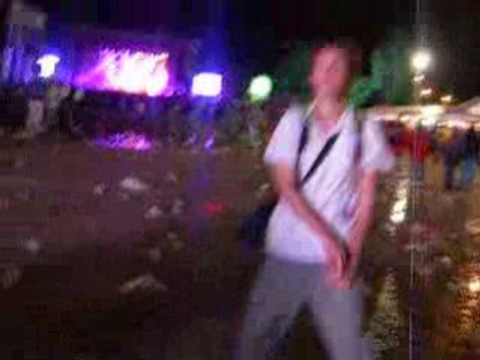 Julien virevoltant à Musilac 2008