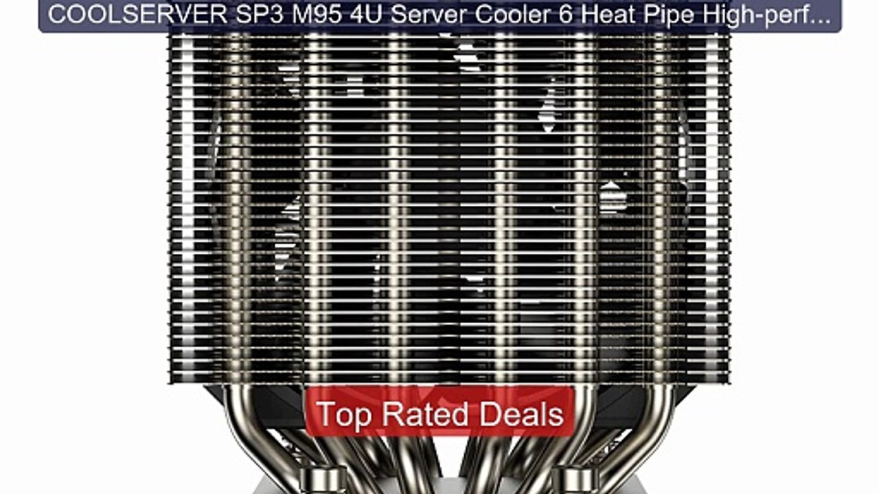 COOLSERVER SP3 M95 4U Server Cooler 6 Heat Pipe High-performance A... -- Best Deal 2026 | Shop Now!