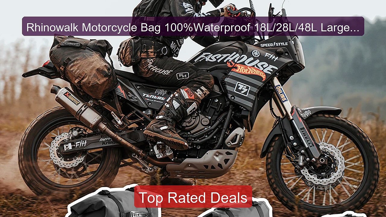 Rhinowalk Motorcycle Bag 100%Waterproof 18L/28L/48L Large Capacity ... -- Top Rated 2026 | Buy Now!