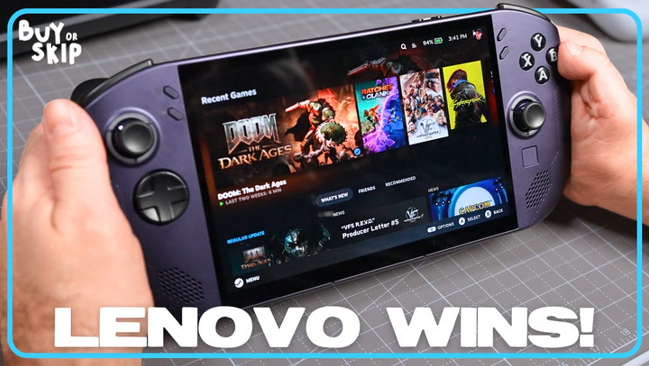 Lenovo Legion Go S Beats The Steam Deck Review