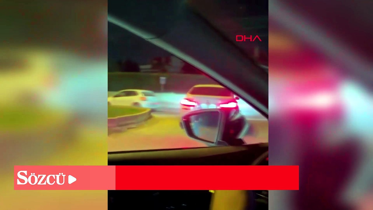Otomobille drift atan aday sürücüye 140 bin lira ceza; sürücü belgesi iptal edildi
