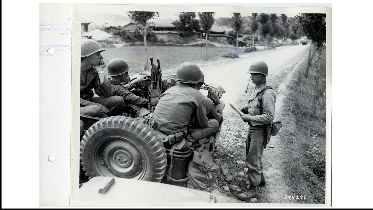 SOMEWHERE IN KOREA - 1st Cavalry Division 1950 - 1952