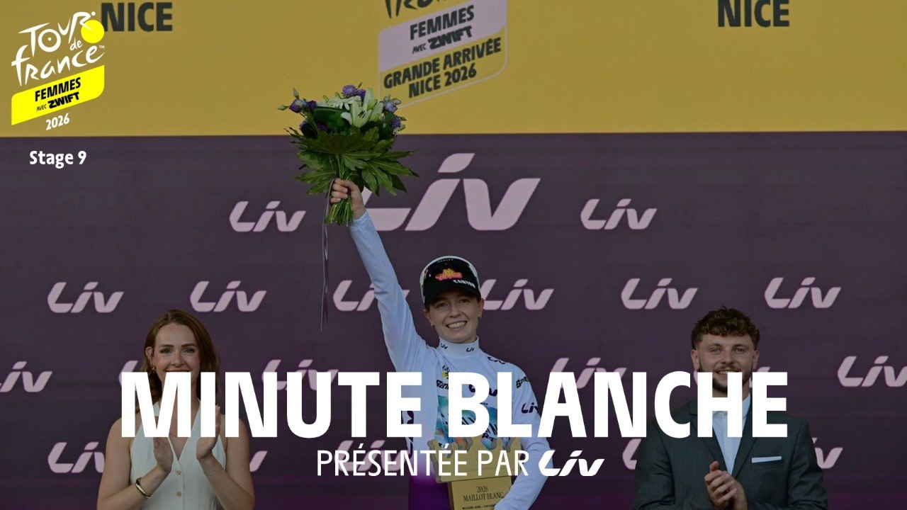Tour de France Femmes avec Zwift 2026 - Stage 9 Liv White Jersey Minute