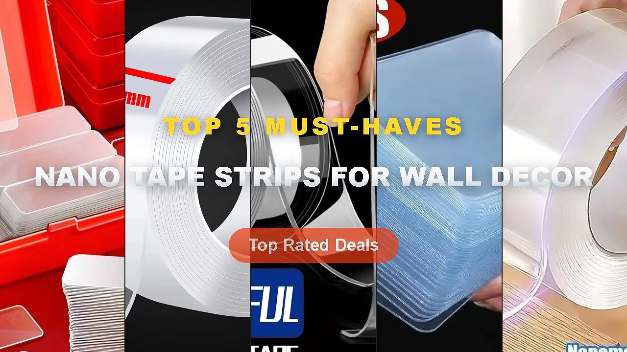 Amazing Nano Tape Strips For Wall Decor You Nee...