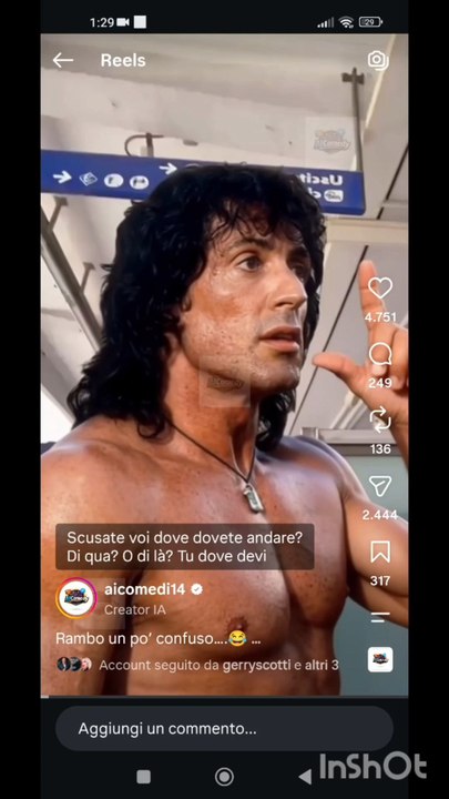 Rambo AI confuso