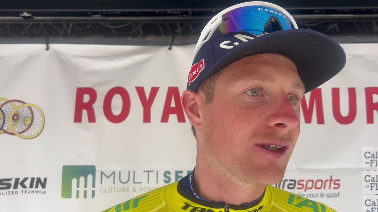 Tour de Namur/ Interview du vainqueur final Toon Vandenbosch