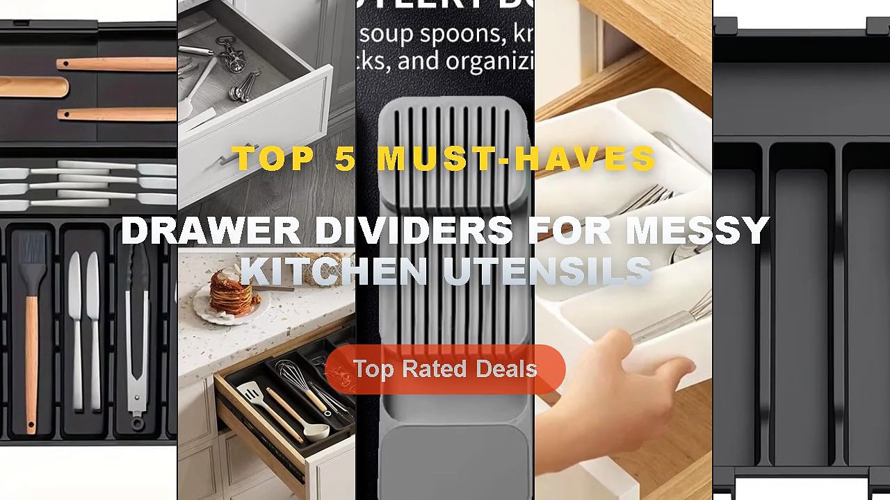 Best Drawer Dividers For Messy Kitchen Utensils on AliExpress | Review