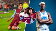 Edson Álvarez se reencuentra con Jimmy Butler en los vestidores del West Ham y le obsequia playera 