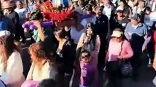 Llegada de la procesión de San Cayetano a la plaza España