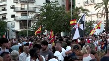 Miles de ceutíes terminan su protesta ante la Delegación del Gobierno