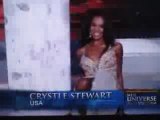 chute Miss USA 2008 lors de miss univers 14 juillet 2008
