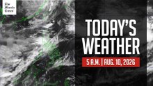 Today's Weather, 5 A.M. | Aug. 10, 2026