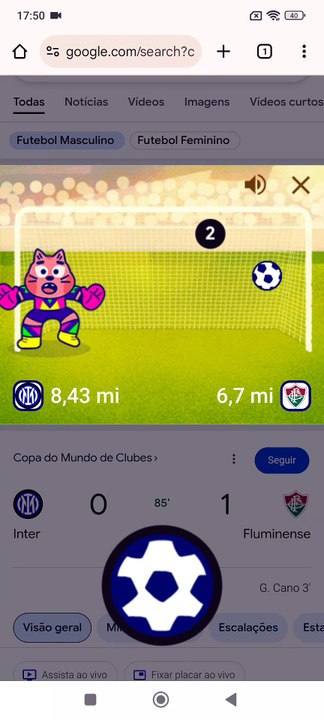 64 - Inter de Milão x Fluminense - Partidas 11...