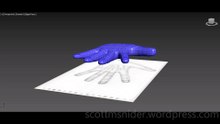 Grabovski: 3DS MAX Practice Polygon Modeling Hand Model Video #1 (08-09-2026)