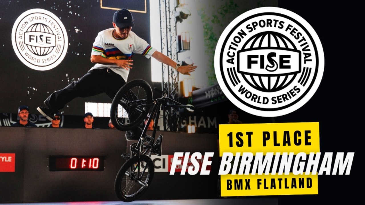 1st Place - UCI BMX Freestyle Flatland World Cup Men - FISE BIRMINGHAM 2026