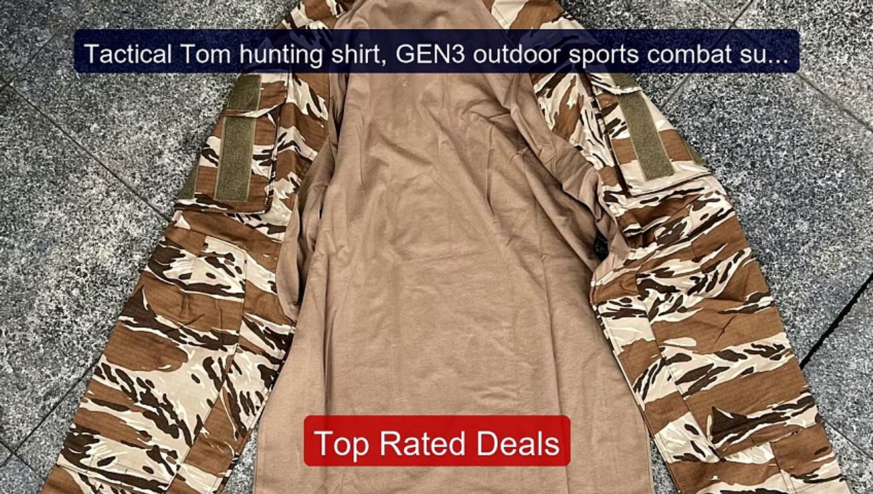 Tactical Tom hunting shirt, GEN3 outdoor sports...