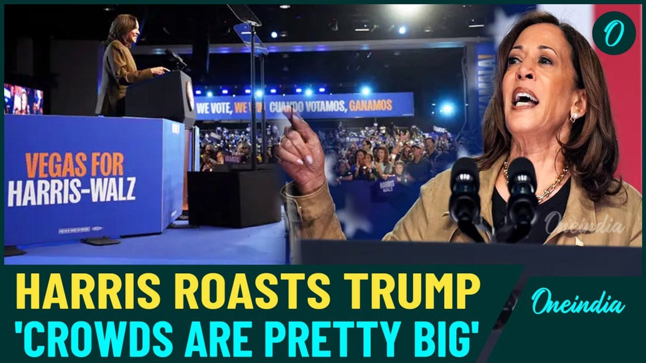 Kamala Harris Hits the Road: Big Crowds and Bold Jabs at Trump in Las Vegas and LA Fundraiser