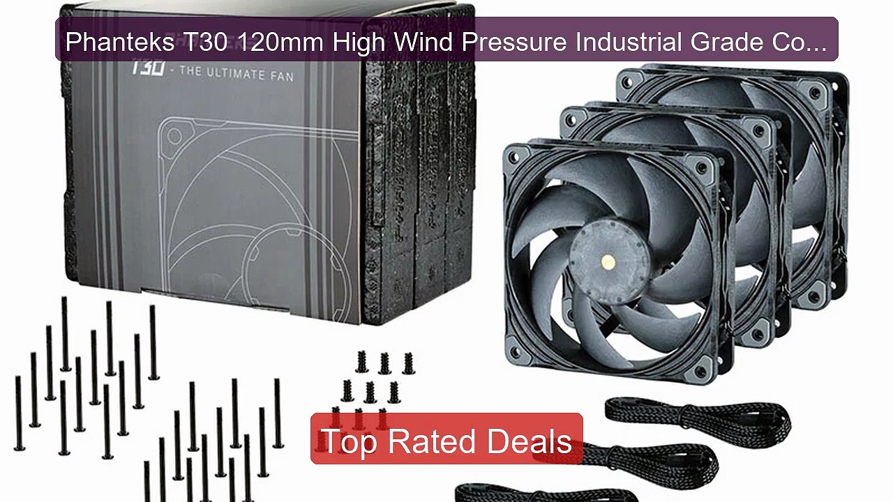 Phanteks T30 120mm High Wind Pressure Industrial Grade Coolin... -- Amazing Value 2026 | Must Have!