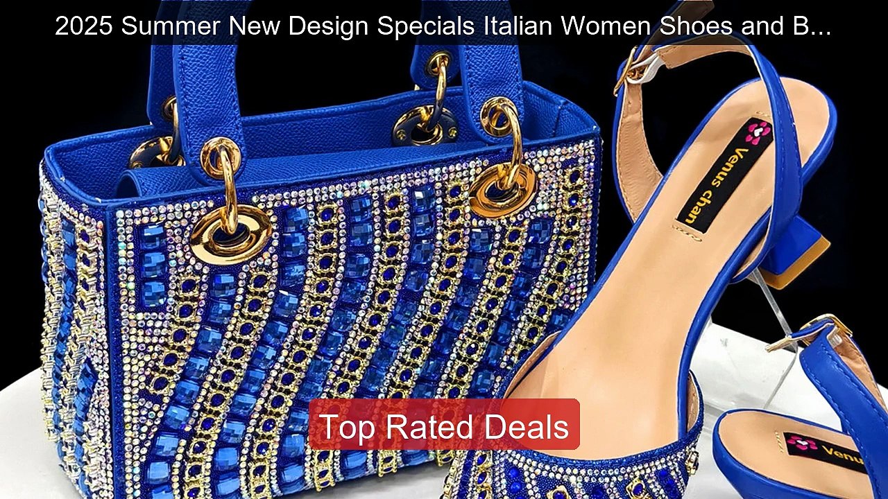 2025 Summer New Design Specials Italian Women Shoes and Bag S... -- Amazing Value 2026 | Must Have!