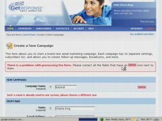 How to set up GetResponse Autoresponder - Part 1
