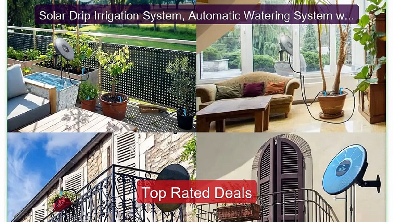 Solar Drip Irrigation System, Automatic Waterin...