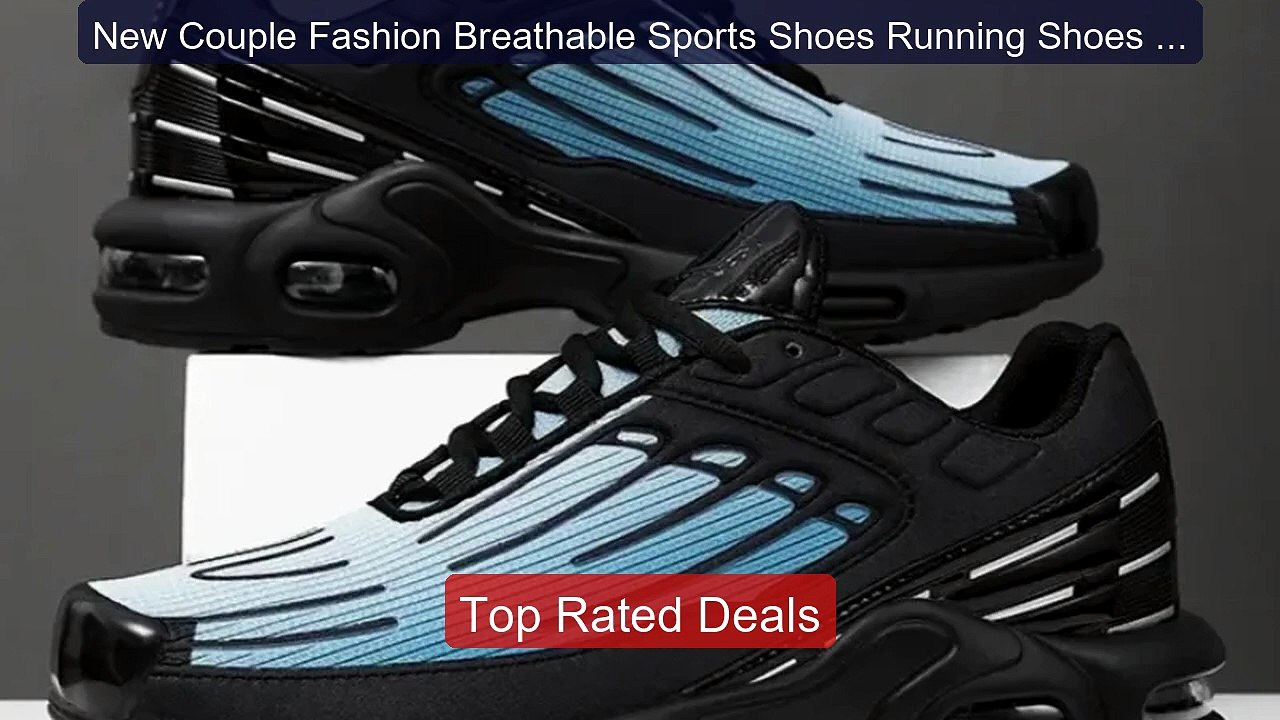 New Couple Fashion Breathable Sports Shoes Runn...
