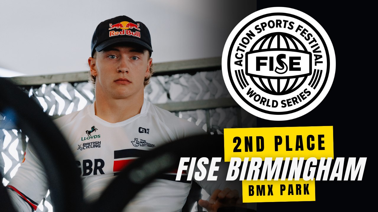 2rd Place - UCI BMX Freestyle Park World Cup Me...