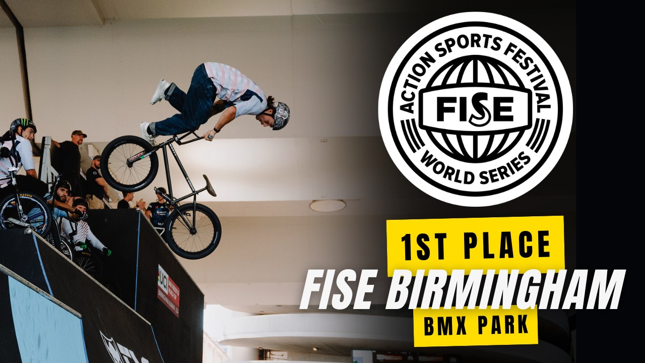 1st Place - UCI BMX Freestyle Park World Cup Me...