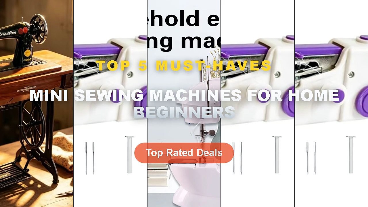 Ultimate Guide to the Best Mini Sewing Machines...