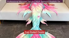 Professional Mermaid Tail and Adult Swimsuit Realistic Design ... -- Best Buy 2026 | Great Quality!