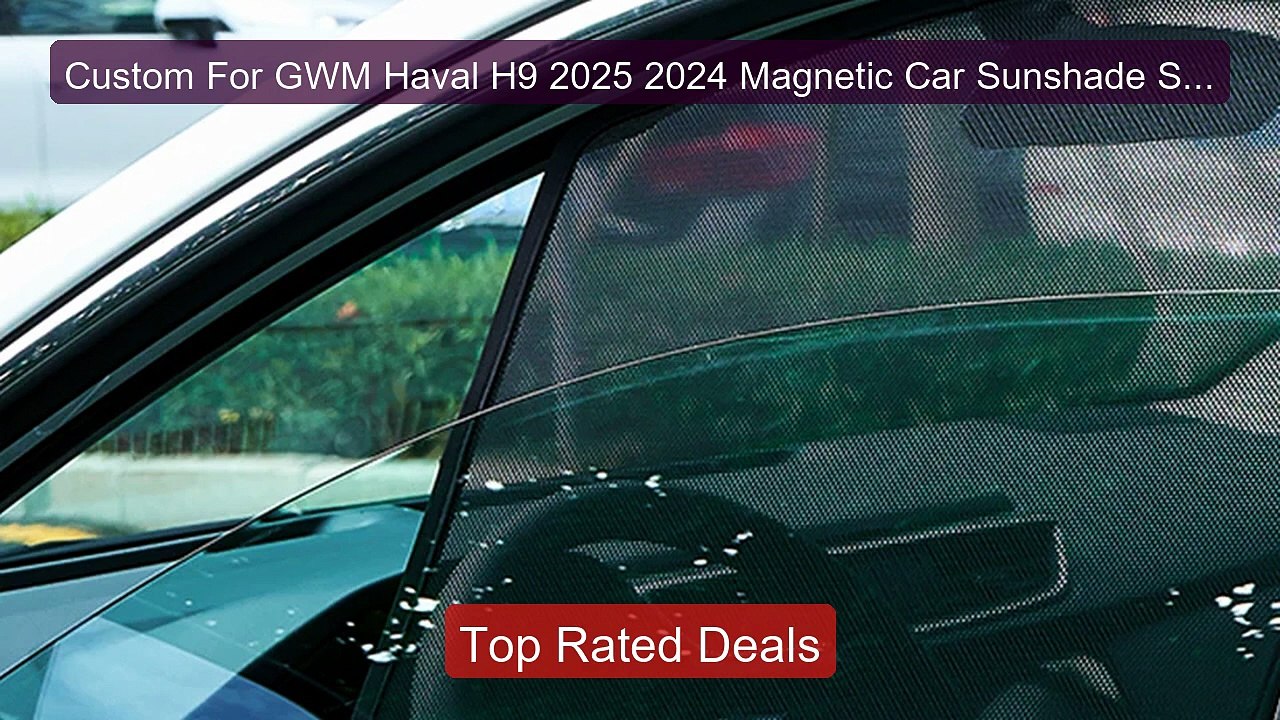 Custom For GWM Haval H9 2025 2024 Magnetic Car Sunshade Shiel... -- Amazing Value 2026 | Must Have!