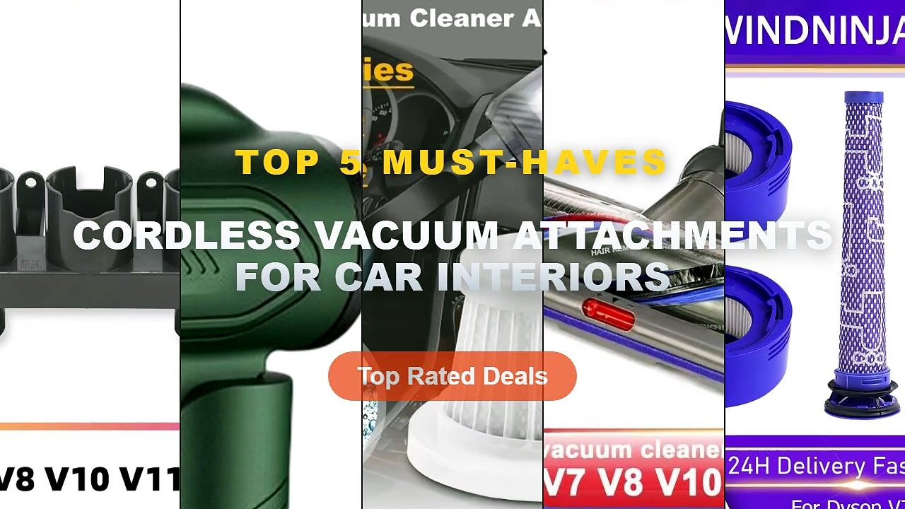 Best Cordless Vacuum Attachments For Car Interiors on AliExpress | Review - Filter Kit Attachment For Dyson V7 V8 Cordle...