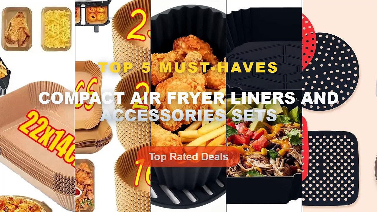 Amazing Compact Air Fryer Liners And Accessorie...