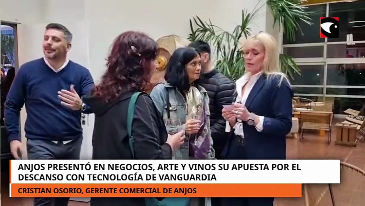Anjos presentó en Negocios, Arte y Vinos su apuesta por el descanso con tecnología de vanguardia