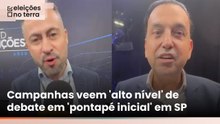 ‘Respeitoso’ e ‘decoreba’: campanhas de Tarcísio e Haddad avaliam debate na Band