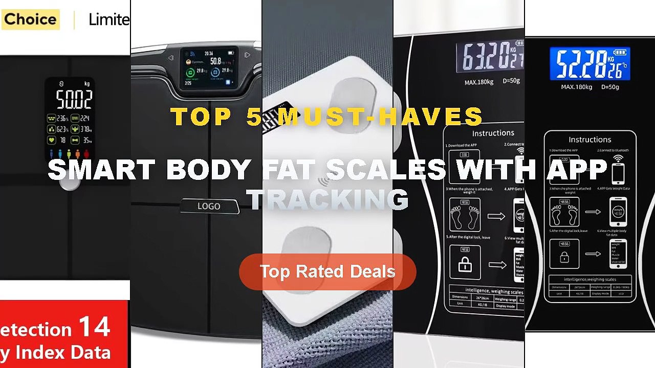 Don't Buy Smart Body Fat Scales With App Tracking Before Watching This! - Smart Body Scales Weight Body Fat Scale Fitnes...